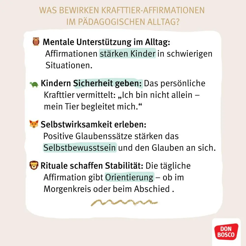 Bild: 4260694923863 | Krafttier-Affirmationen für Kinder | Tanja Draxler | Box | 90 S.