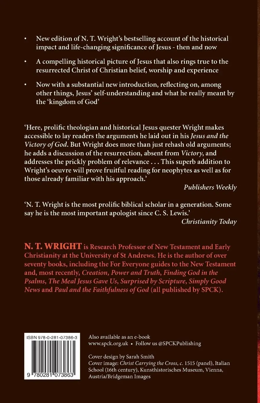 Rückseite: 9780281073863 | Challenge of Jesus (Revised) | Wright | Taschenbuch | Englisch | 2015
