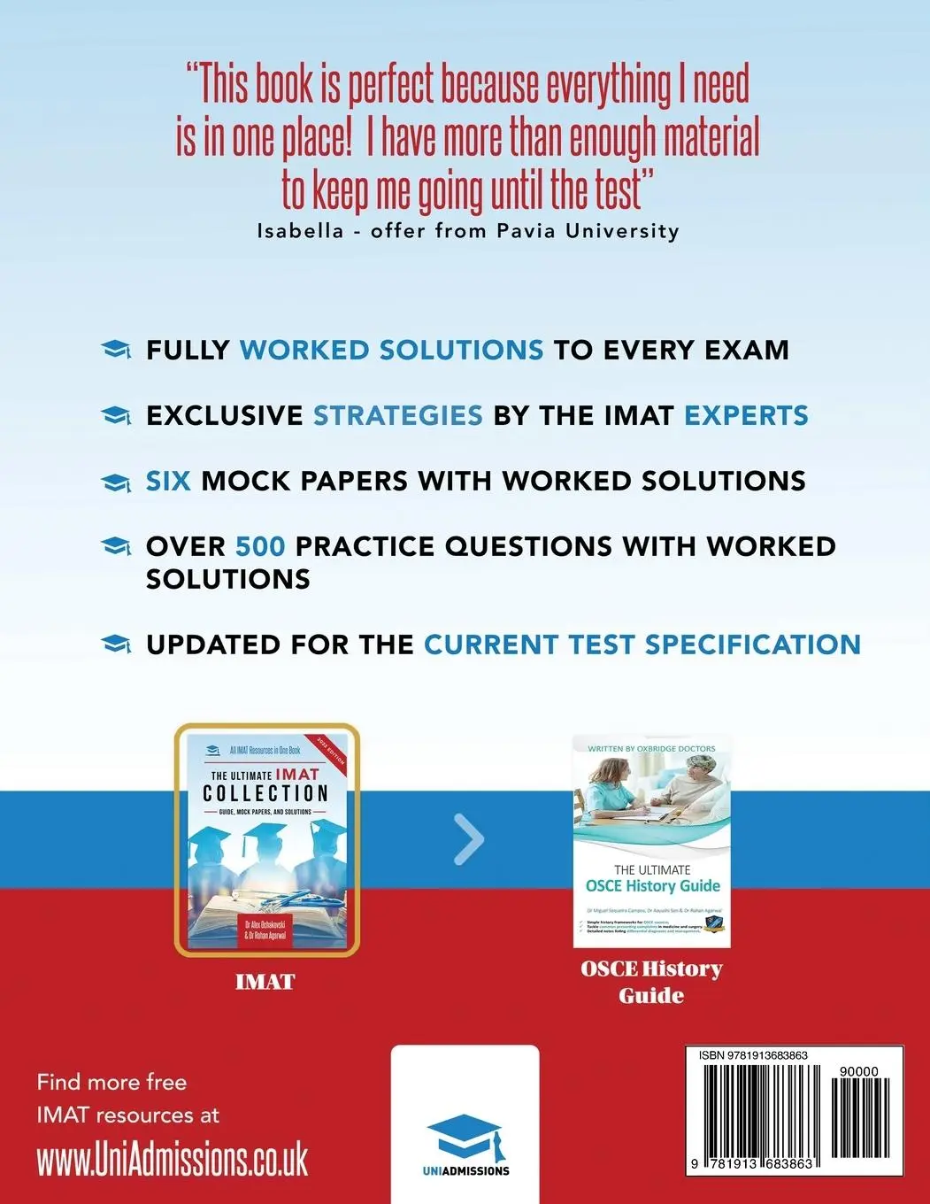 Rückseite: 9781913683863 | The Ultimate IMAT Collection | Rohan Agarwal | Taschenbuch | Englisch
