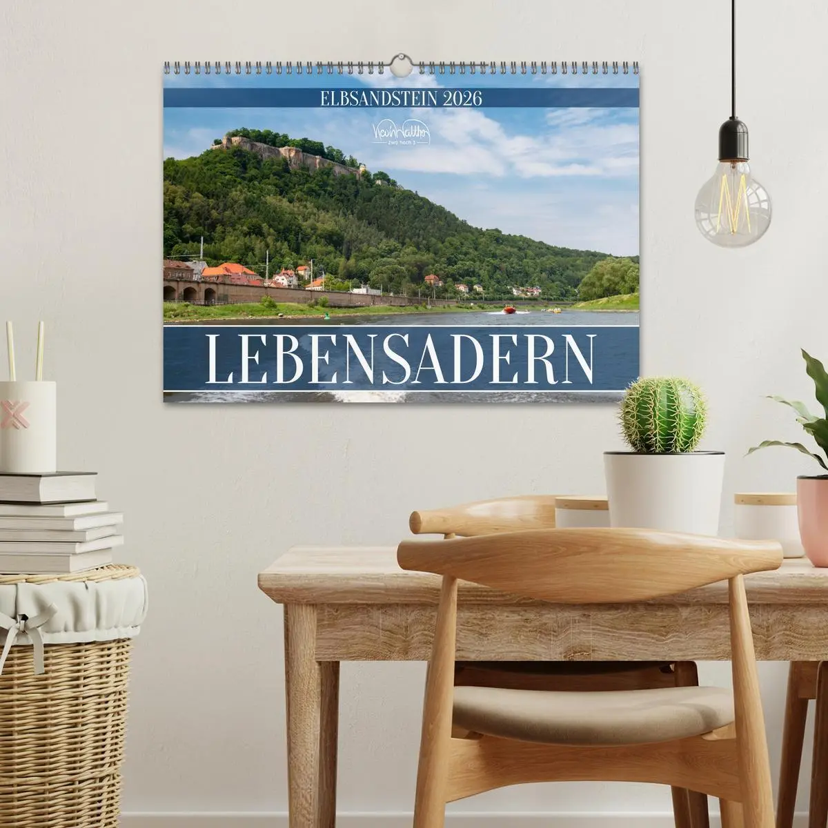 Bild: 9783457543863 | Lebensadern - Elbsandstein (Wandkalender 2026 DIN A3 quer),...