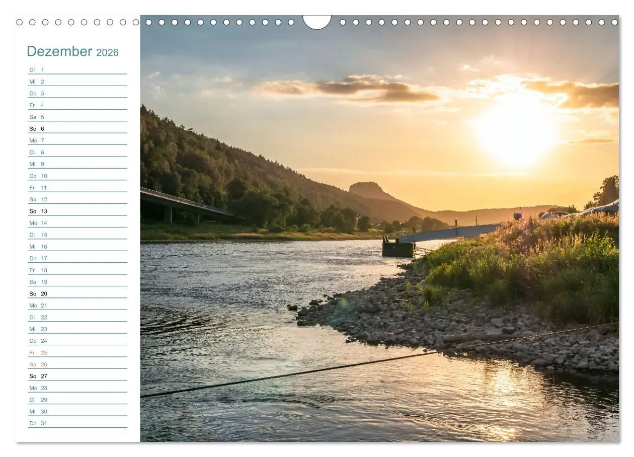 Bild: 9783457543863 | Lebensadern - Elbsandstein (Wandkalender 2026 DIN A3 quer),...