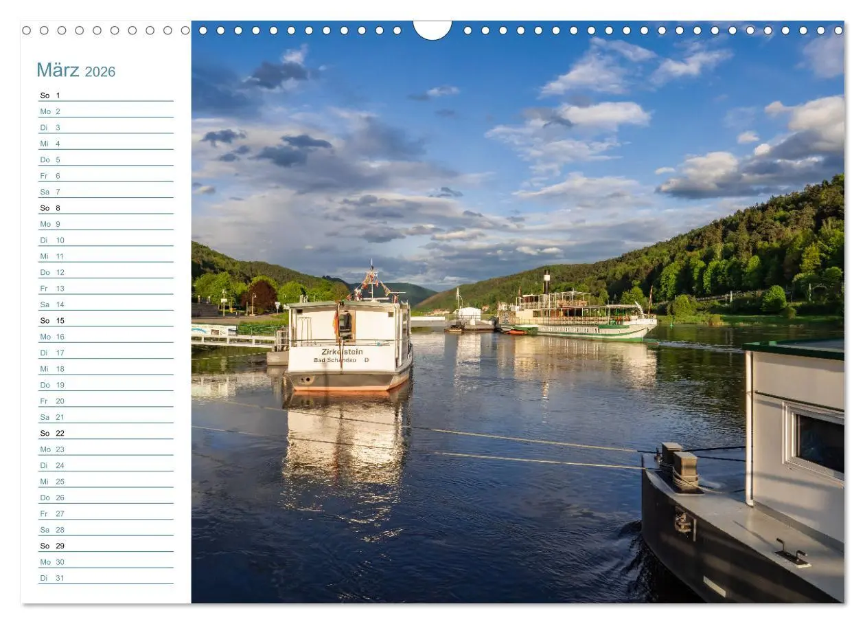 Bild: 9783457543863 | Lebensadern - Elbsandstein (Wandkalender 2026 DIN A3 quer),...