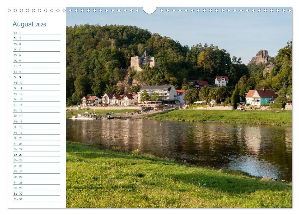 Bild: 9783457543863 | Lebensadern - Elbsandstein (Wandkalender 2026 DIN A3 quer),...