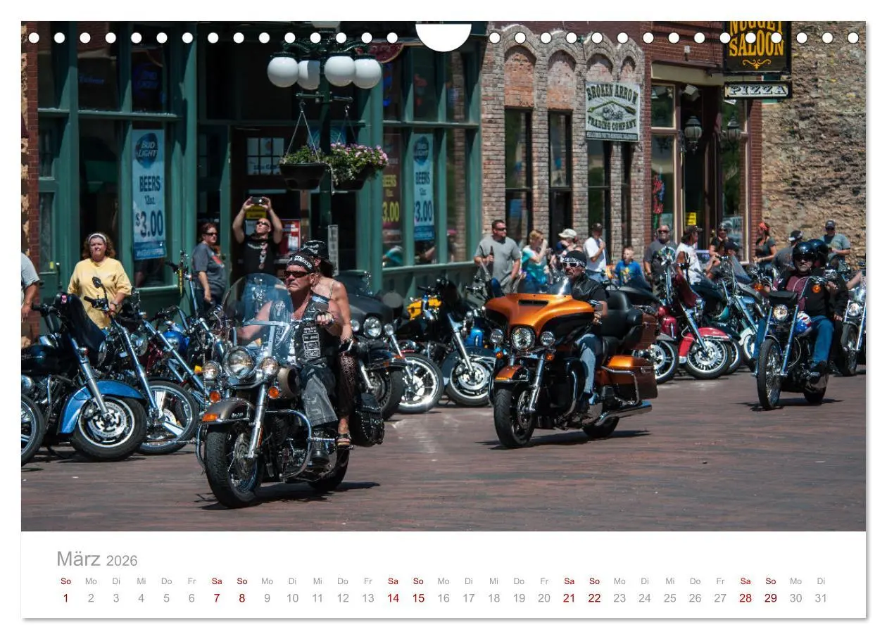 Bild: 9783457783863 | Sturgis - Die berühmteste Motorrad-Rallye der Welt (Wandkalender...