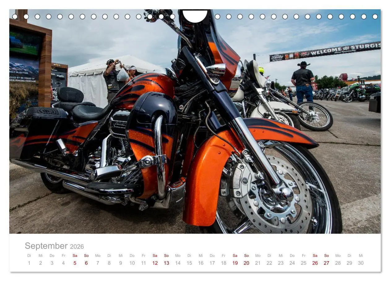 Bild: 9783457783863 | Sturgis - Die berühmteste Motorrad-Rallye der Welt (Wandkalender...