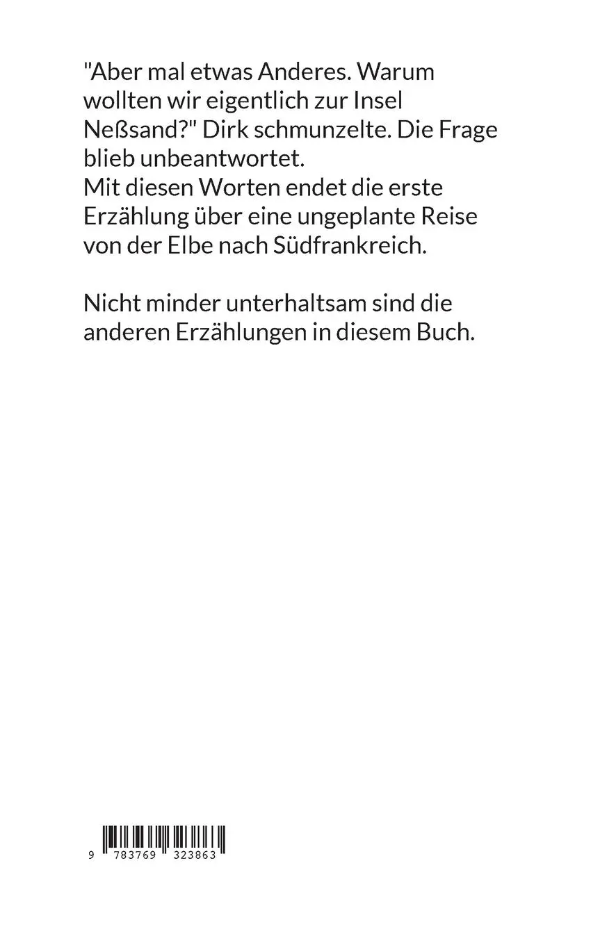 Rückseite: 9783769323863 | Orkan über der Elbe | und andere Erzählungen | Helmut Schwarz | Buch