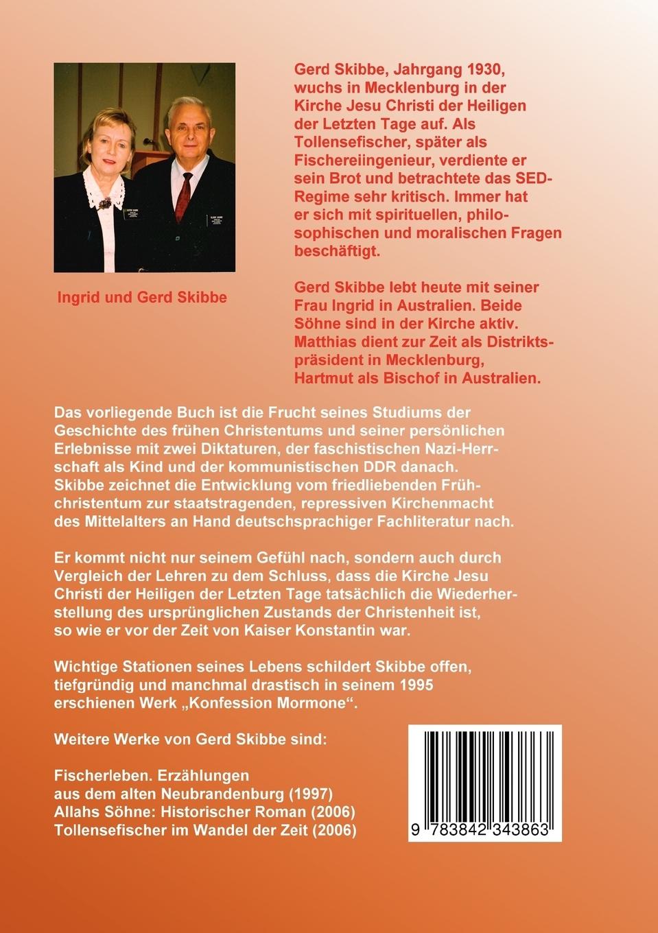 Rückseite: 9783842343863 | Vom Fisch zum Kreuz | Gerd Skibbe | Taschenbuch | 112 S. | Deutsch