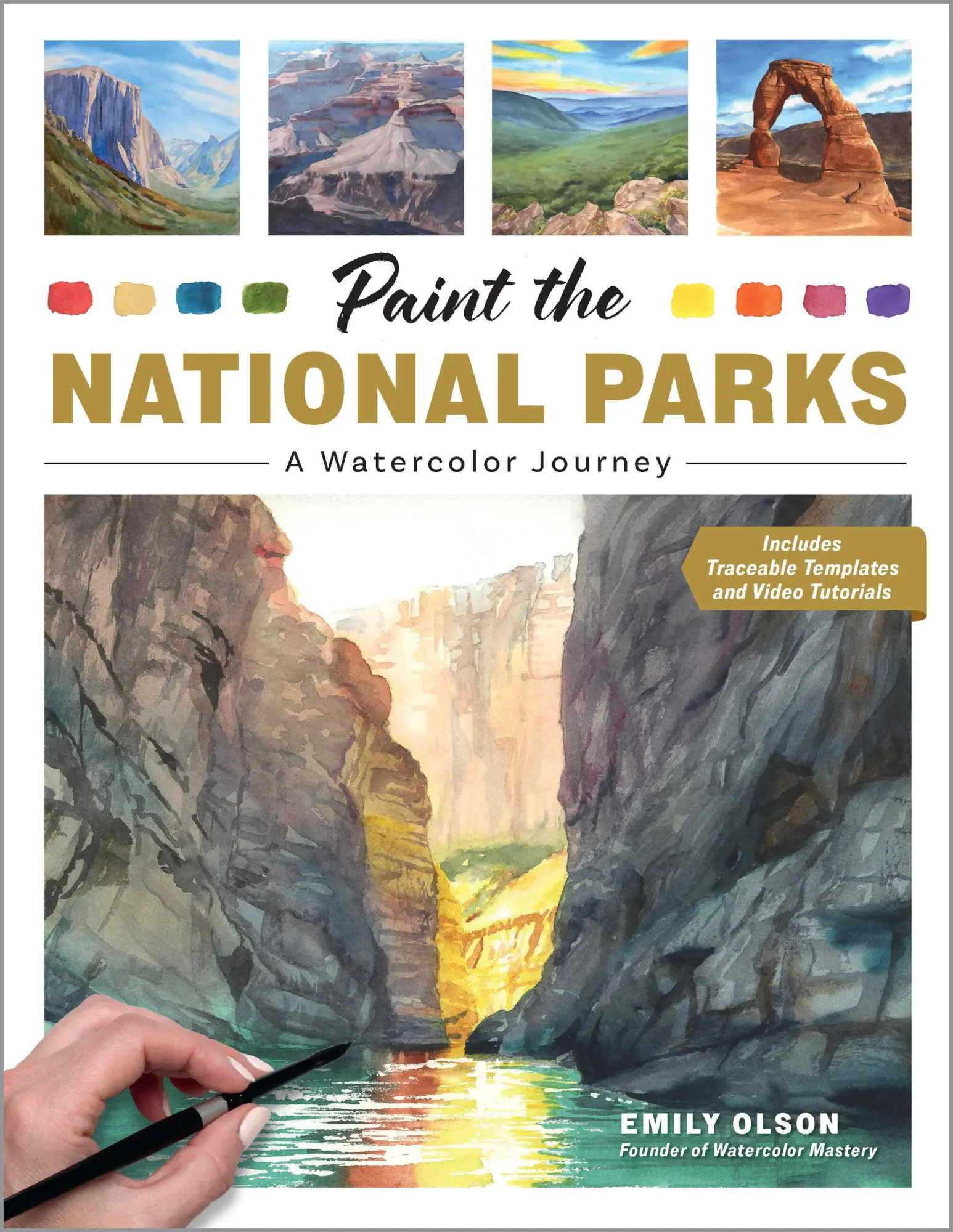 Cover: 9780760393963 | Paint the National Parks | Emily Olson | Taschenbuch | Englisch | 2025