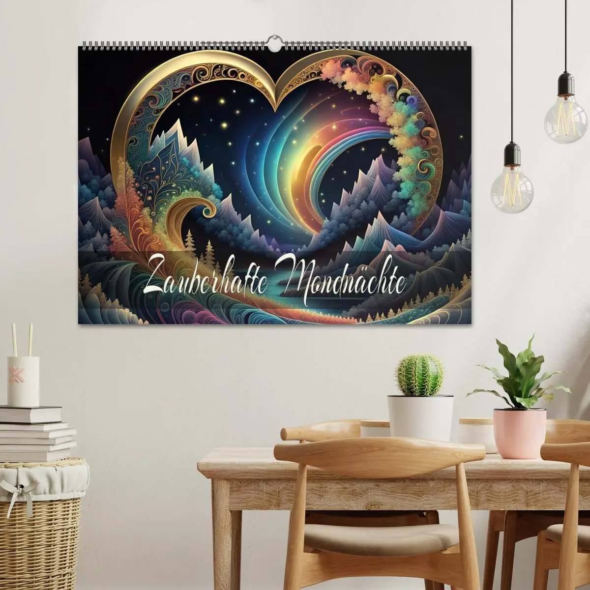 Bild: 9783457463963 | Zauberhafte Mondnächte (Wandkalender 2026 DIN A2 quer), CALVENDO...