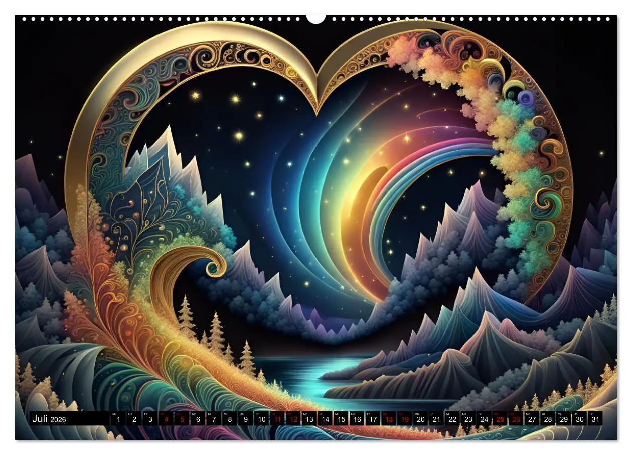Bild: 9783457463963 | Zauberhafte Mondnächte (Wandkalender 2026 DIN A2 quer), CALVENDO...