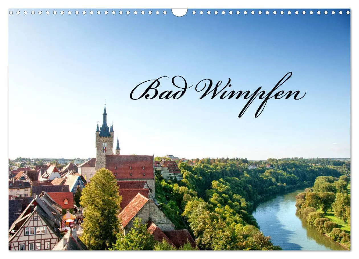 Cover: 9783457773963 | Bad Wimpfen. (Wandkalender 2026 DIN A3 quer), CALVENDO Monatskalender