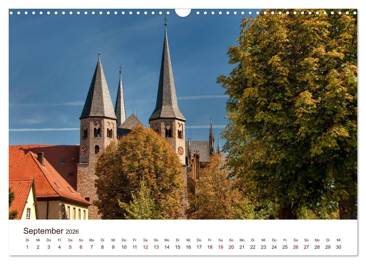 Bild: 9783457773963 | Bad Wimpfen. (Wandkalender 2026 DIN A3 quer), CALVENDO Monatskalender