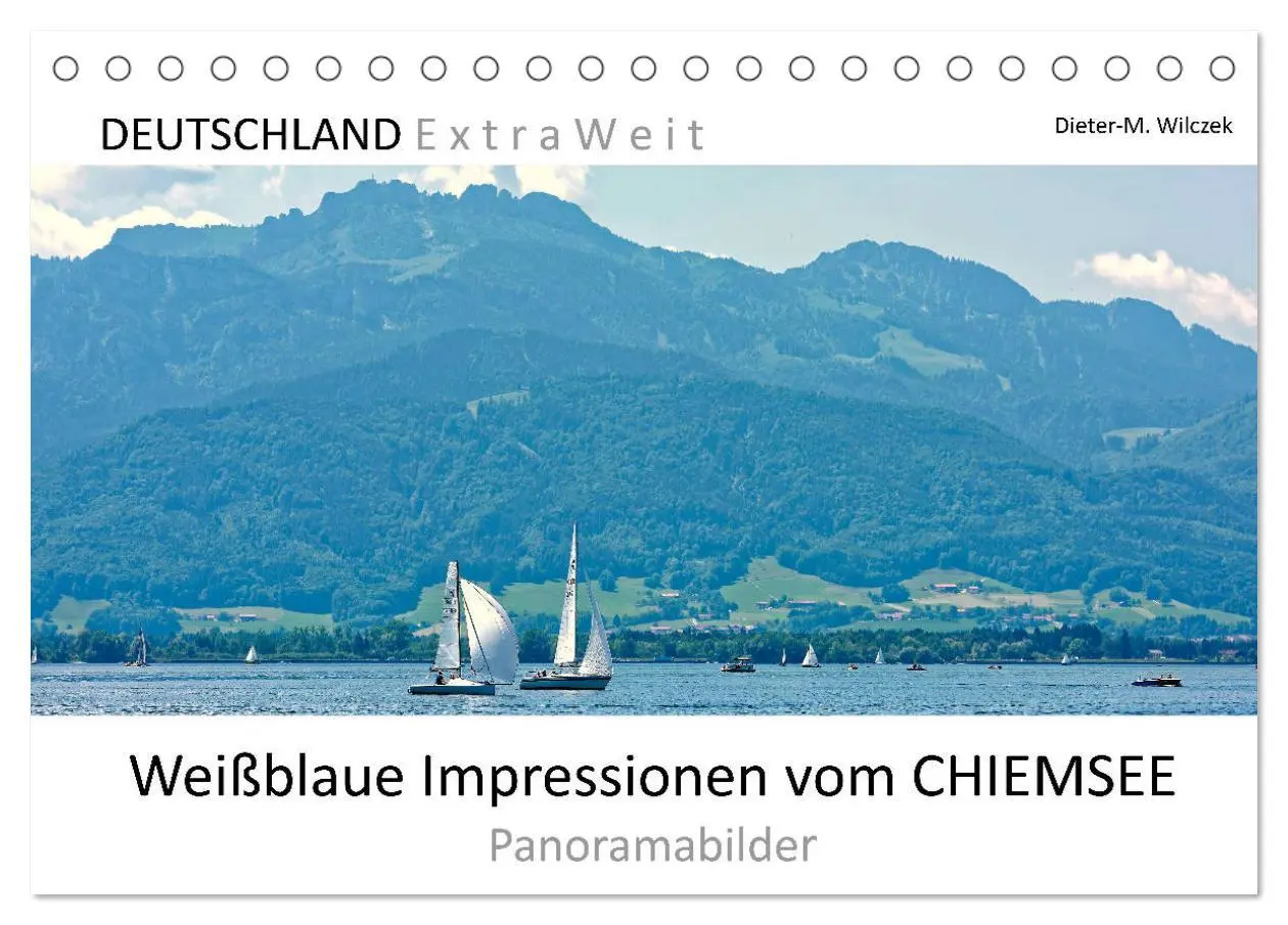 Cover: 9783457843963 | Weißblaue Impressionen vom Chiemsee (Tischkalender 2026 DIN A5...