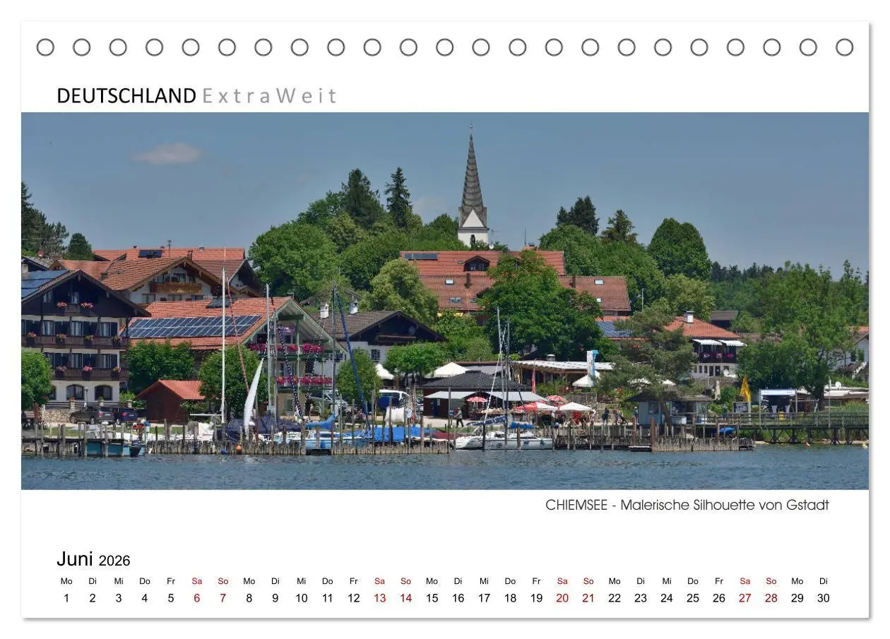 Bild: 9783457843963 | Weißblaue Impressionen vom Chiemsee (Tischkalender 2026 DIN A5...