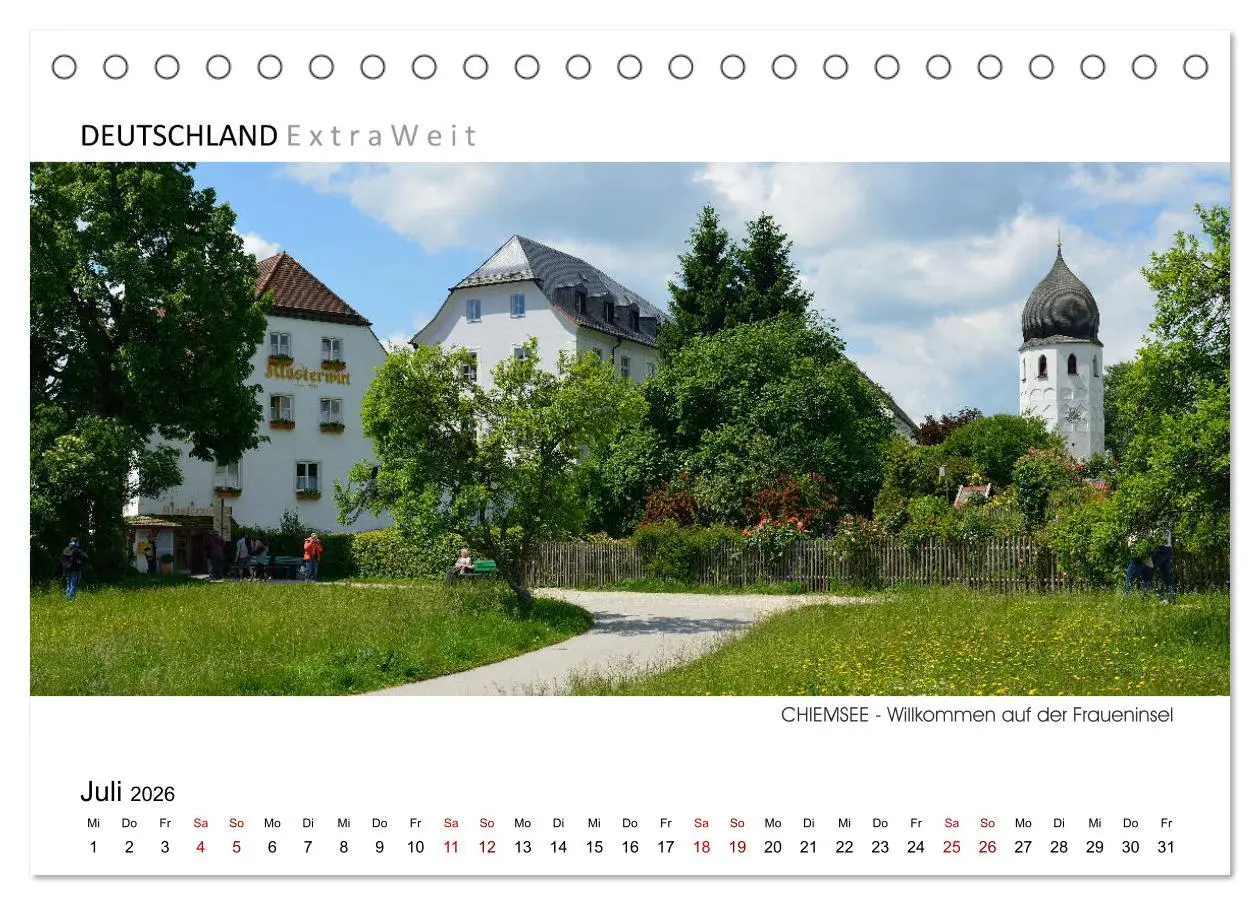 Bild: 9783457843963 | Weißblaue Impressionen vom Chiemsee (Tischkalender 2026 DIN A5...