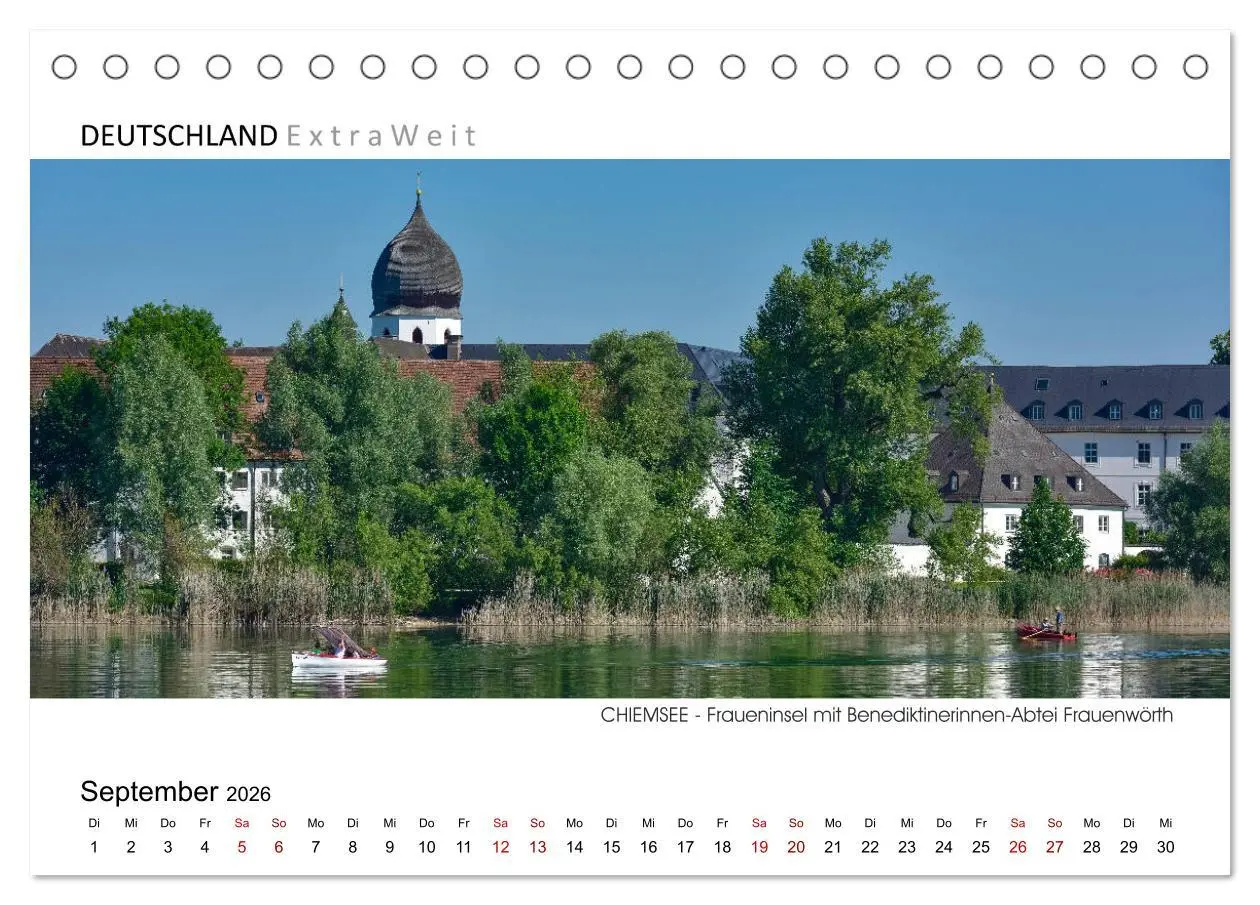 Bild: 9783457843963 | Weißblaue Impressionen vom Chiemsee (Tischkalender 2026 DIN A5...