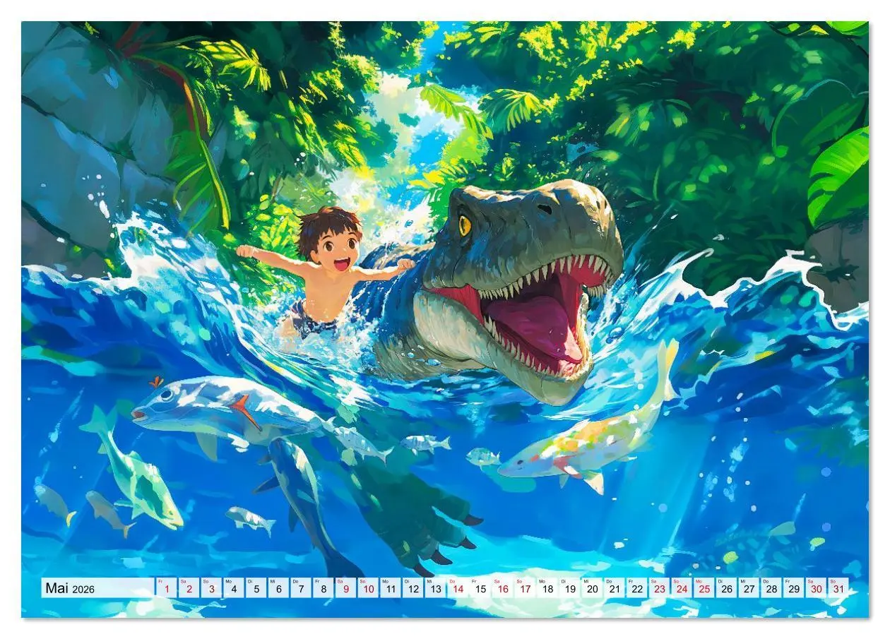 Bild: 9783516623963 | Abenteuer mit Dinosauriern - Tolle Dino-Freunde für das Jahr...