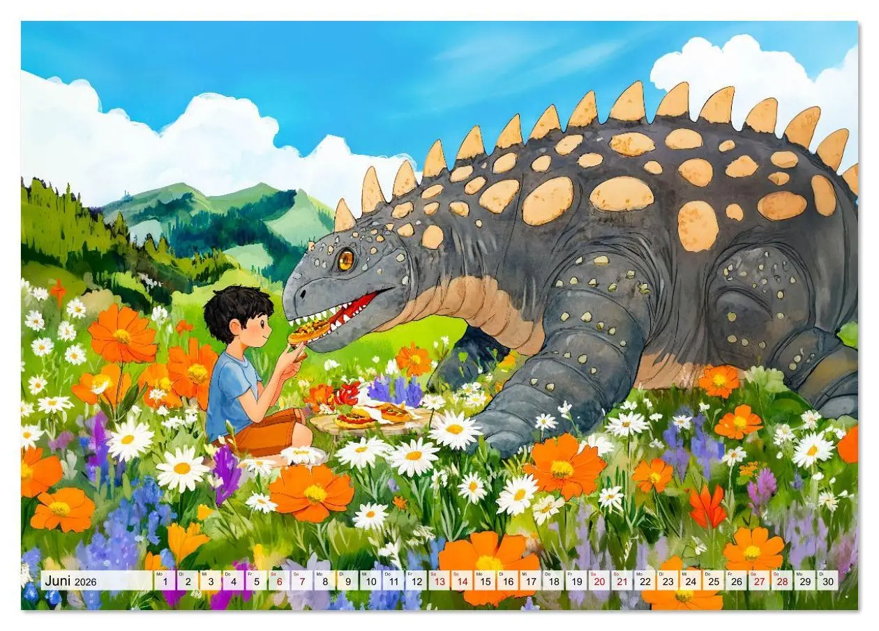 Bild: 9783516623963 | Abenteuer mit Dinosauriern - Tolle Dino-Freunde für das Jahr...