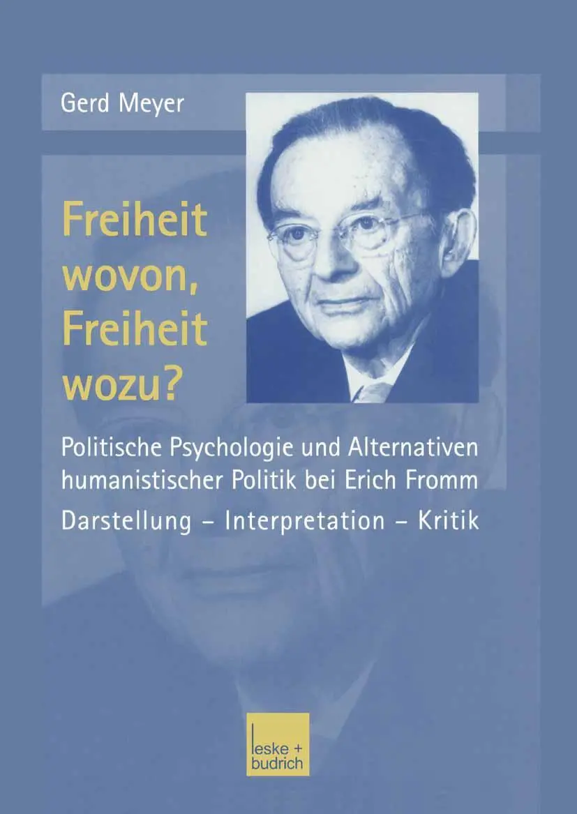 Cover: 9783810033963 | Freiheit wovon, Freiheit wozu? | Gerd Meyer | Taschenbuch | 216 S.