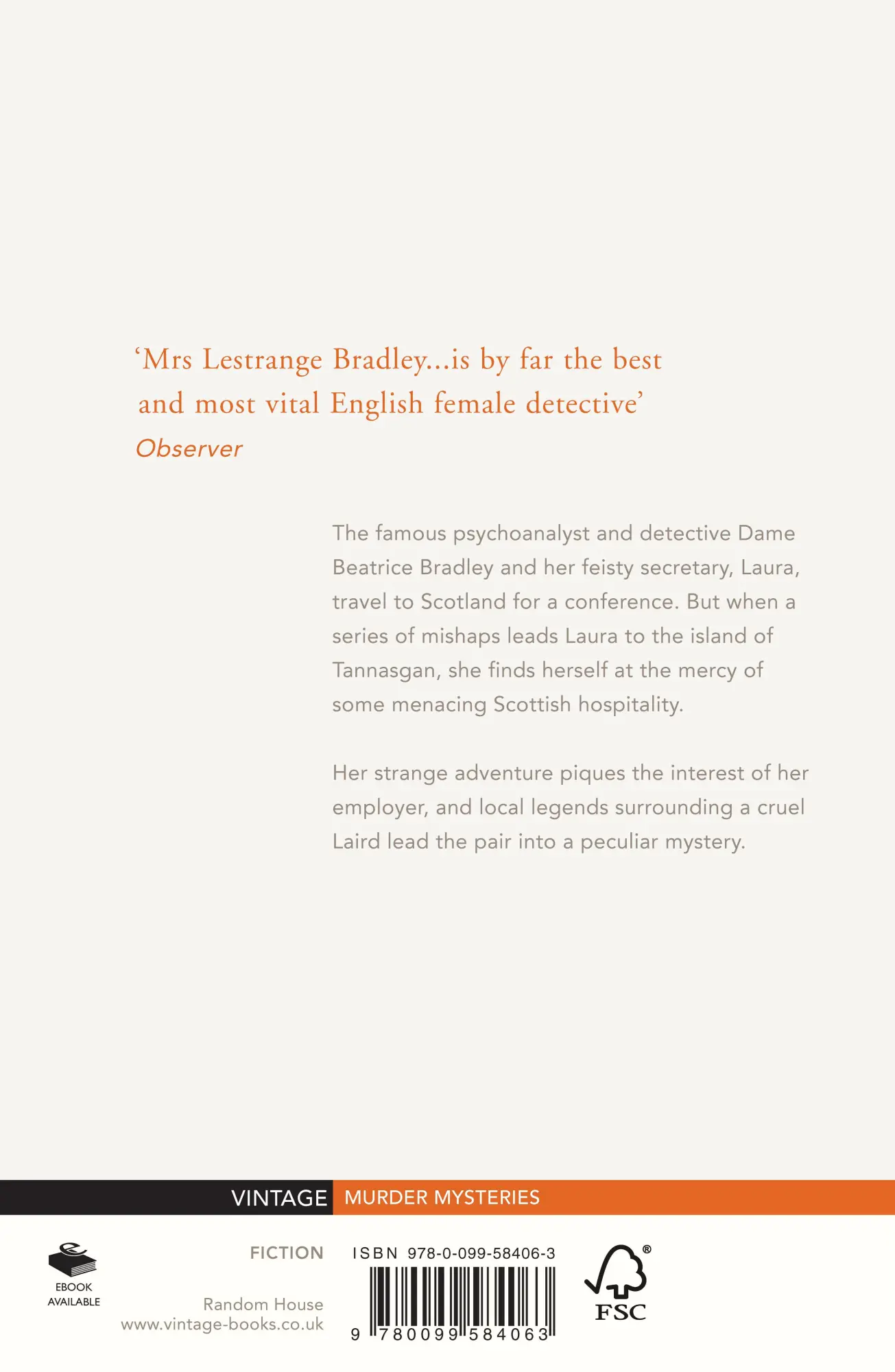 Rückseite: 9780099584063 | My Bones Will Keep | Gladys Mitchell | Taschenbuch | Englisch | 2014