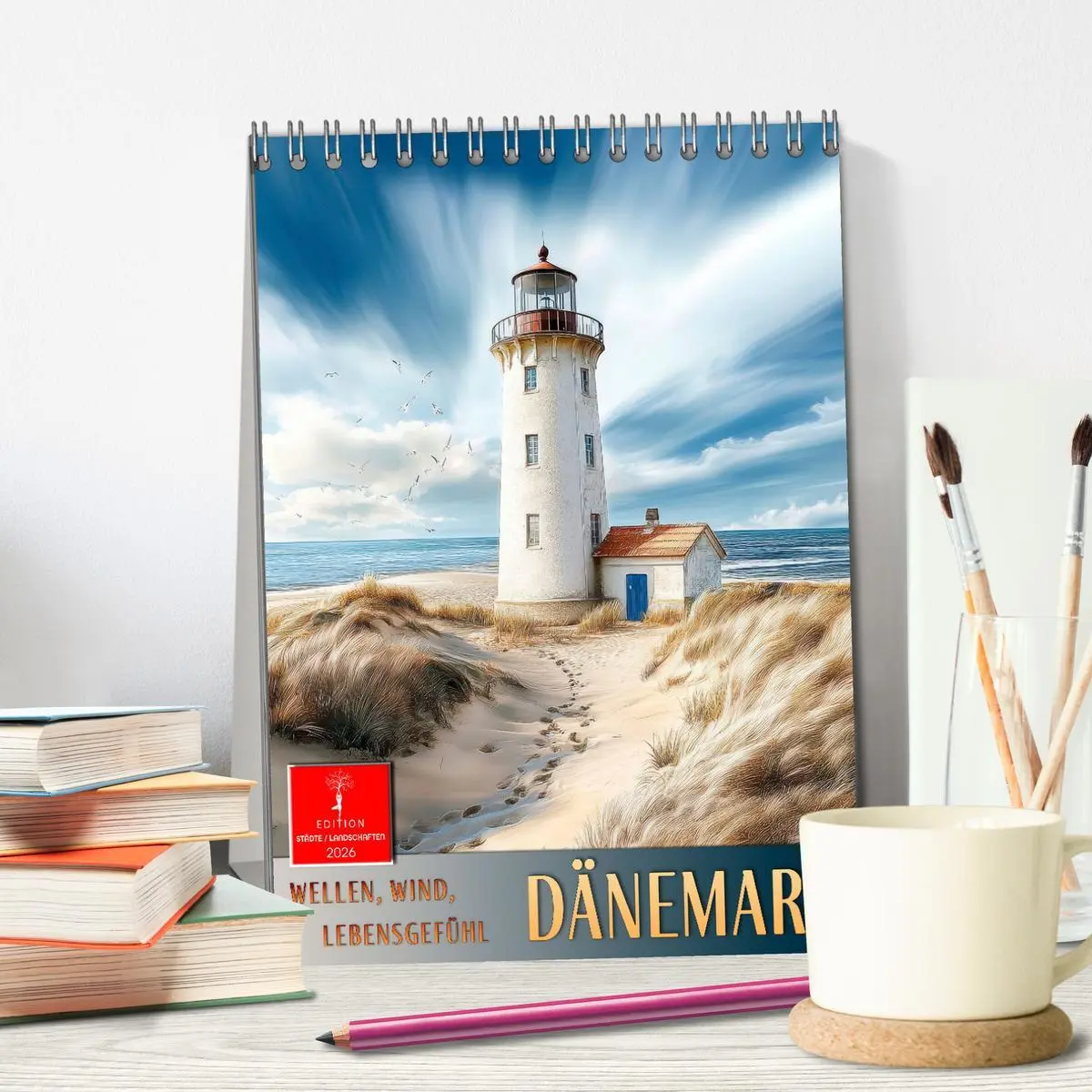 Bild: 9783457284063 | Dänemark - Wellen, Wind, Lebensgefühl (Tischkalender 2026 DIN A5...
