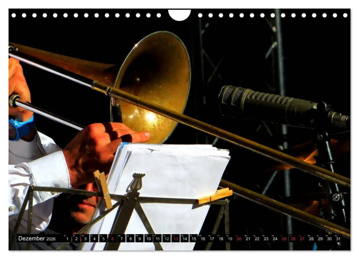 Bild: 9783457974063 | Klangbilder des Jazz (Wandkalender 2026 DIN A4 quer), CALVENDO...