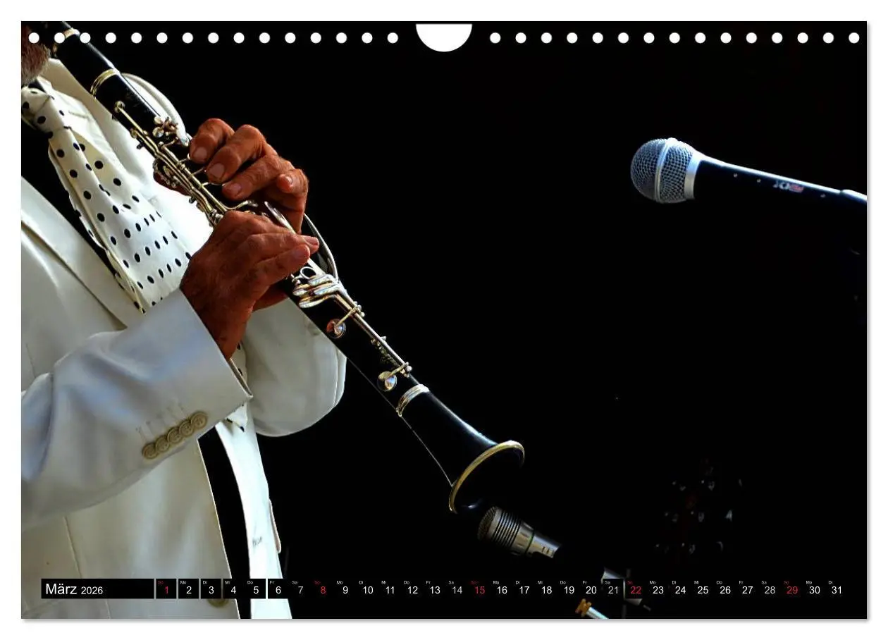 Bild: 9783457974063 | Klangbilder des Jazz (Wandkalender 2026 DIN A4 quer), CALVENDO...