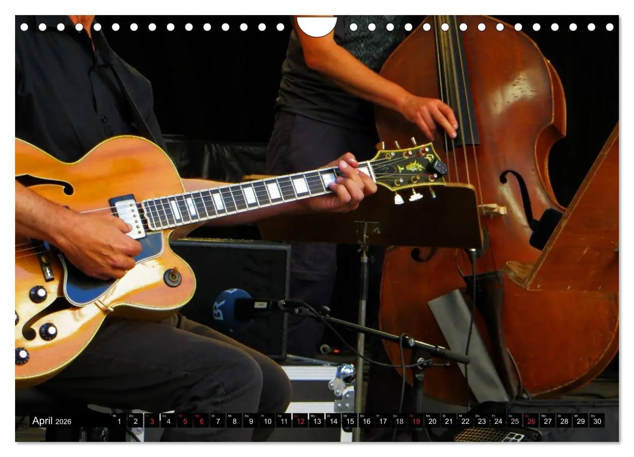 Bild: 9783457974063 | Klangbilder des Jazz (Wandkalender 2026 DIN A4 quer), CALVENDO...