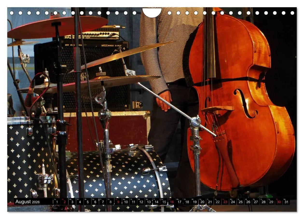 Bild: 9783457974063 | Klangbilder des Jazz (Wandkalender 2026 DIN A4 quer), CALVENDO...