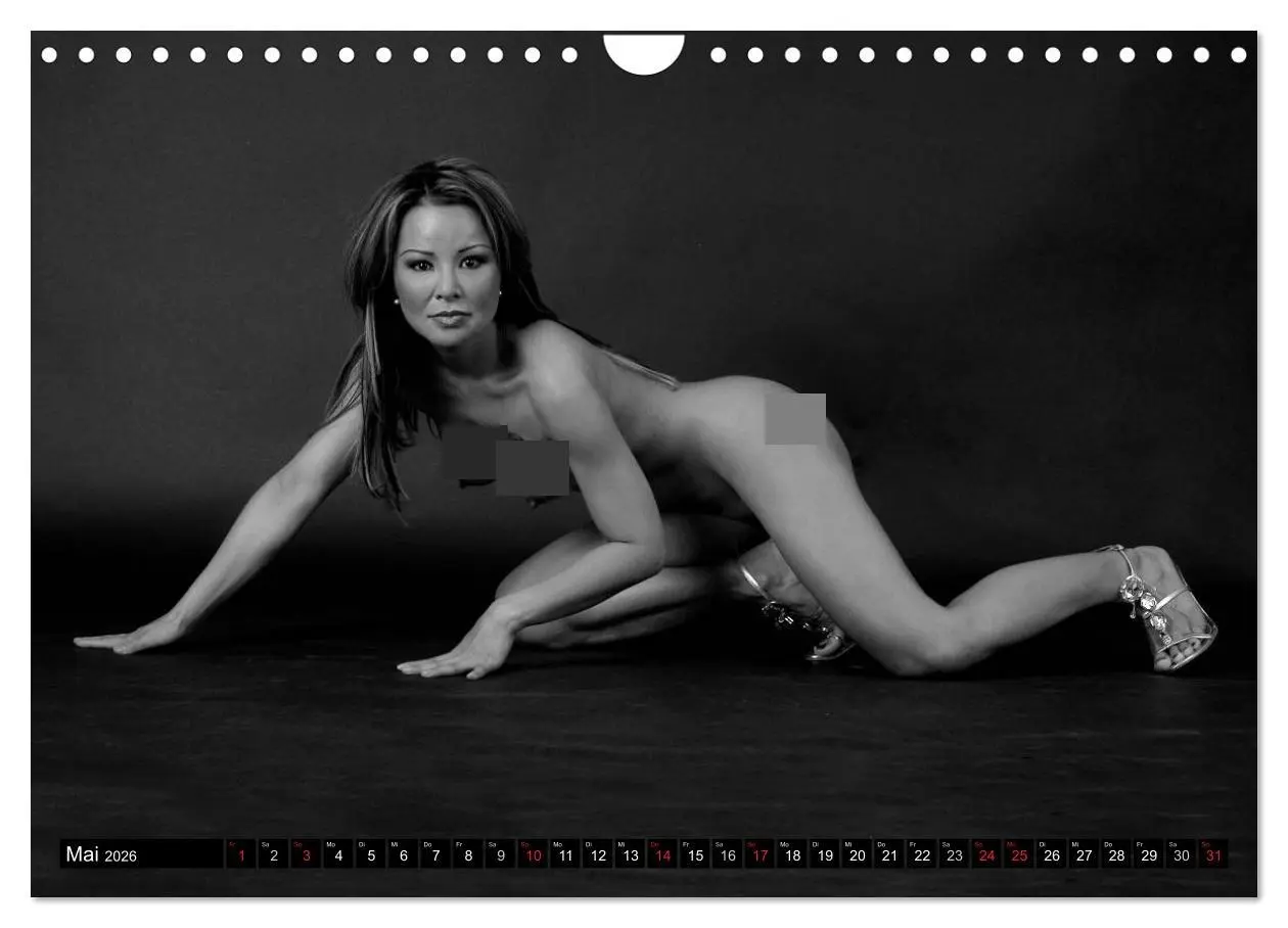 Bild: 9783516064063 | Akt Studien (Wandkalender 2026 DIN A4 quer), CALVENDO Monatskalender