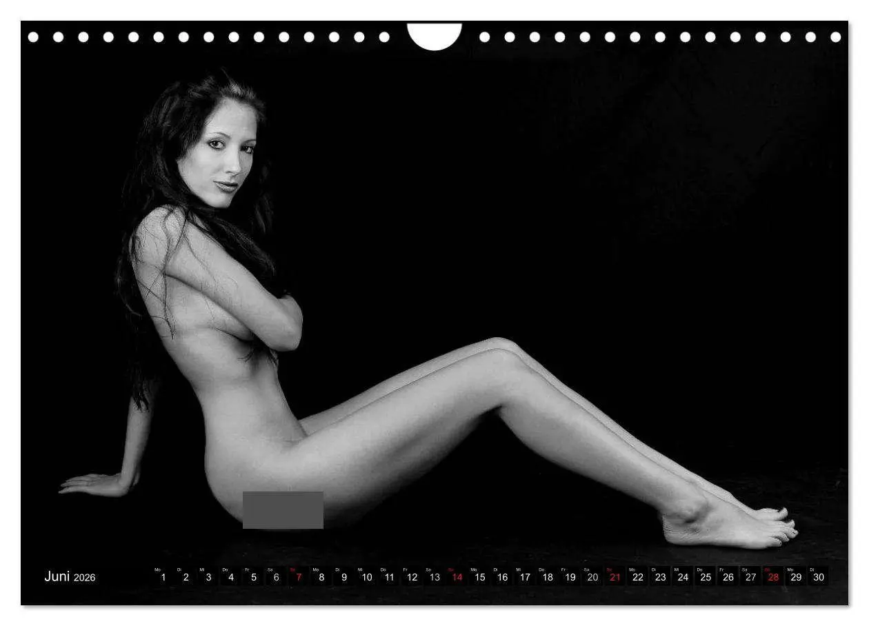Bild: 9783516064063 | Akt Studien (Wandkalender 2026 DIN A4 quer), CALVENDO Monatskalender
