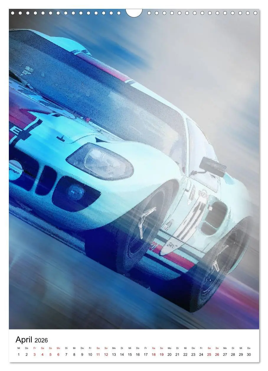 Bild: 9783516374063 | Faszination Rennsport (Wandkalender 2026 DIN A3 hoch), CALVENDO...