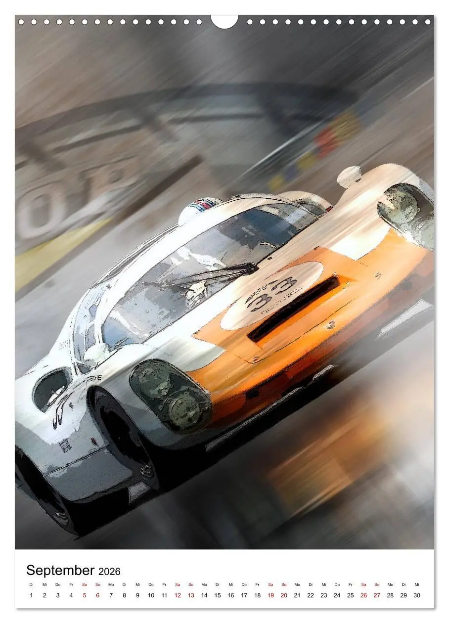 Bild: 9783516374063 | Faszination Rennsport (Wandkalender 2026 DIN A3 hoch), CALVENDO...