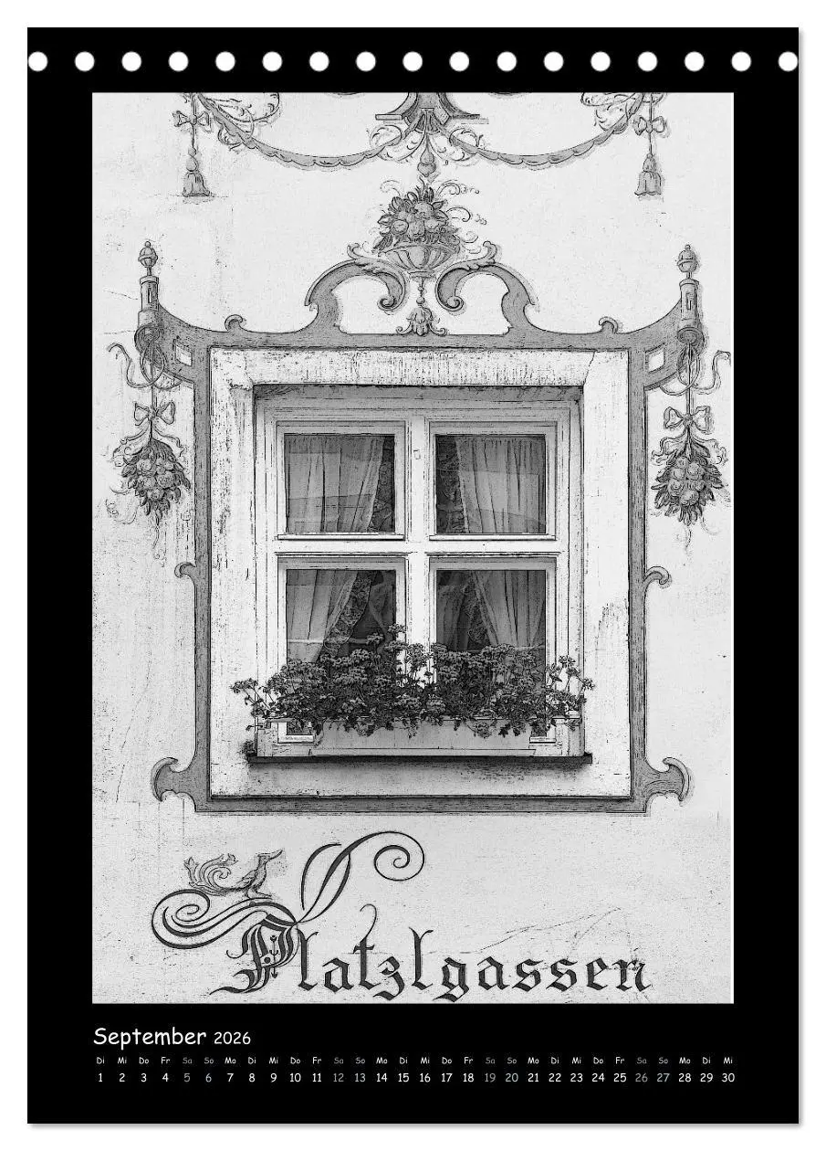 Bild: 9783516444063 | Liebenswertes München 2026 - Stilisierte Fotografien in schwarzweiß...