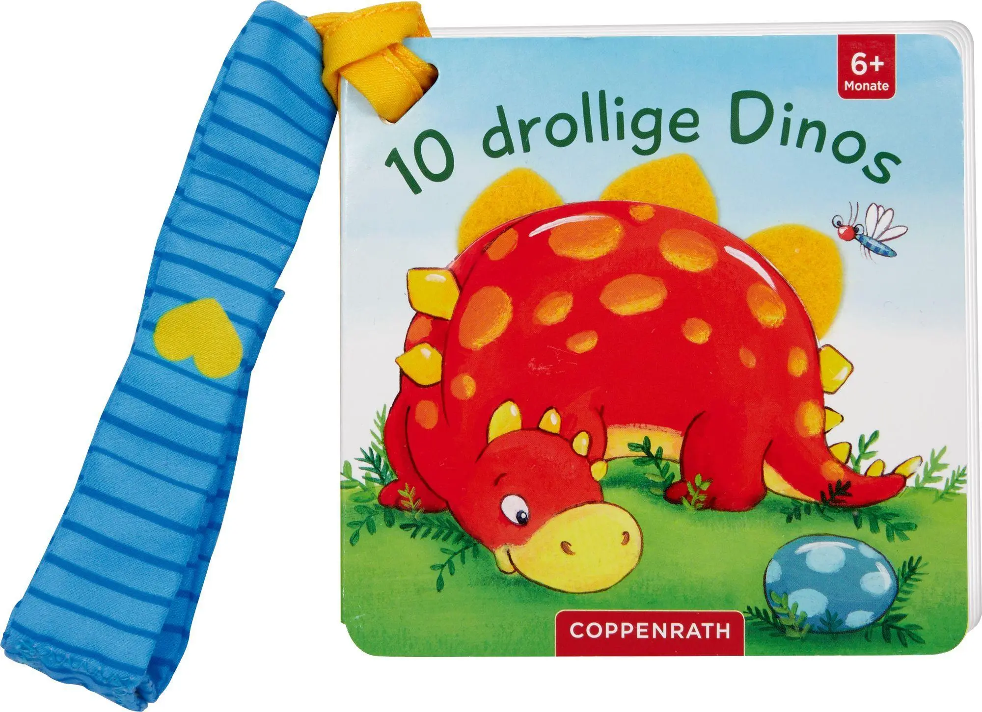 Cover: 9783649654063 | Mein erstes Fühl-Buch für den Buggy: 10 drollige Dinos | Kraushaar