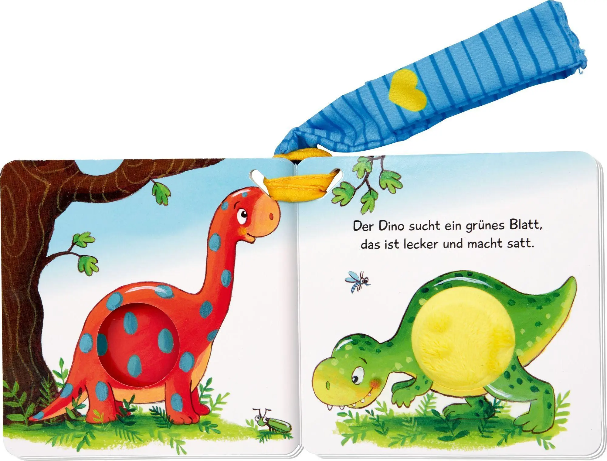 Bild: 9783649654063 | Mein erstes Fühl-Buch für den Buggy: 10 drollige Dinos | Kraushaar