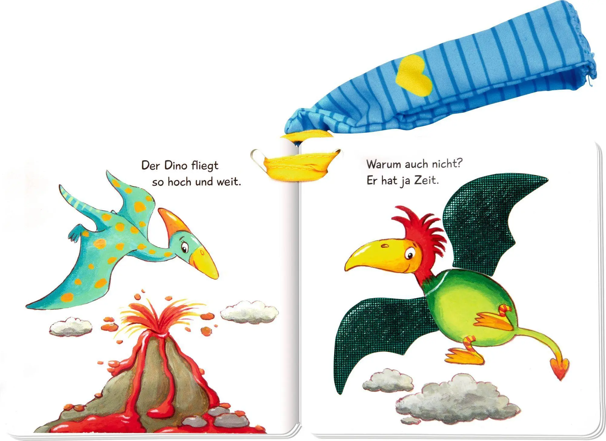Bild: 9783649654063 | Mein erstes Fühl-Buch für den Buggy: 10 drollige Dinos | Kraushaar