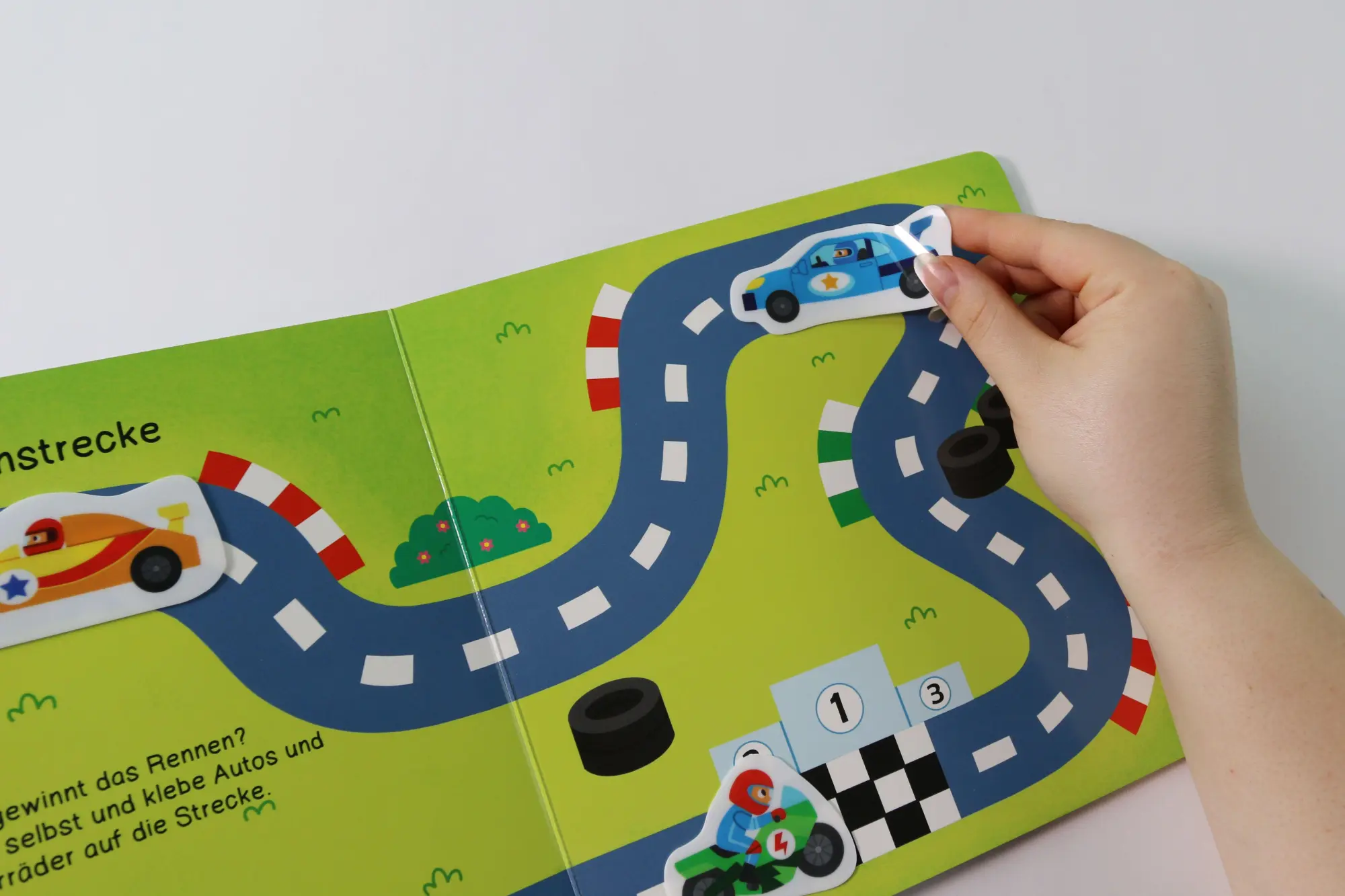 Bild: 9783743224063 | Stickerspaß für kleine Hände - Fahrzeuge | Anna Lena Grünhäuser | Buch