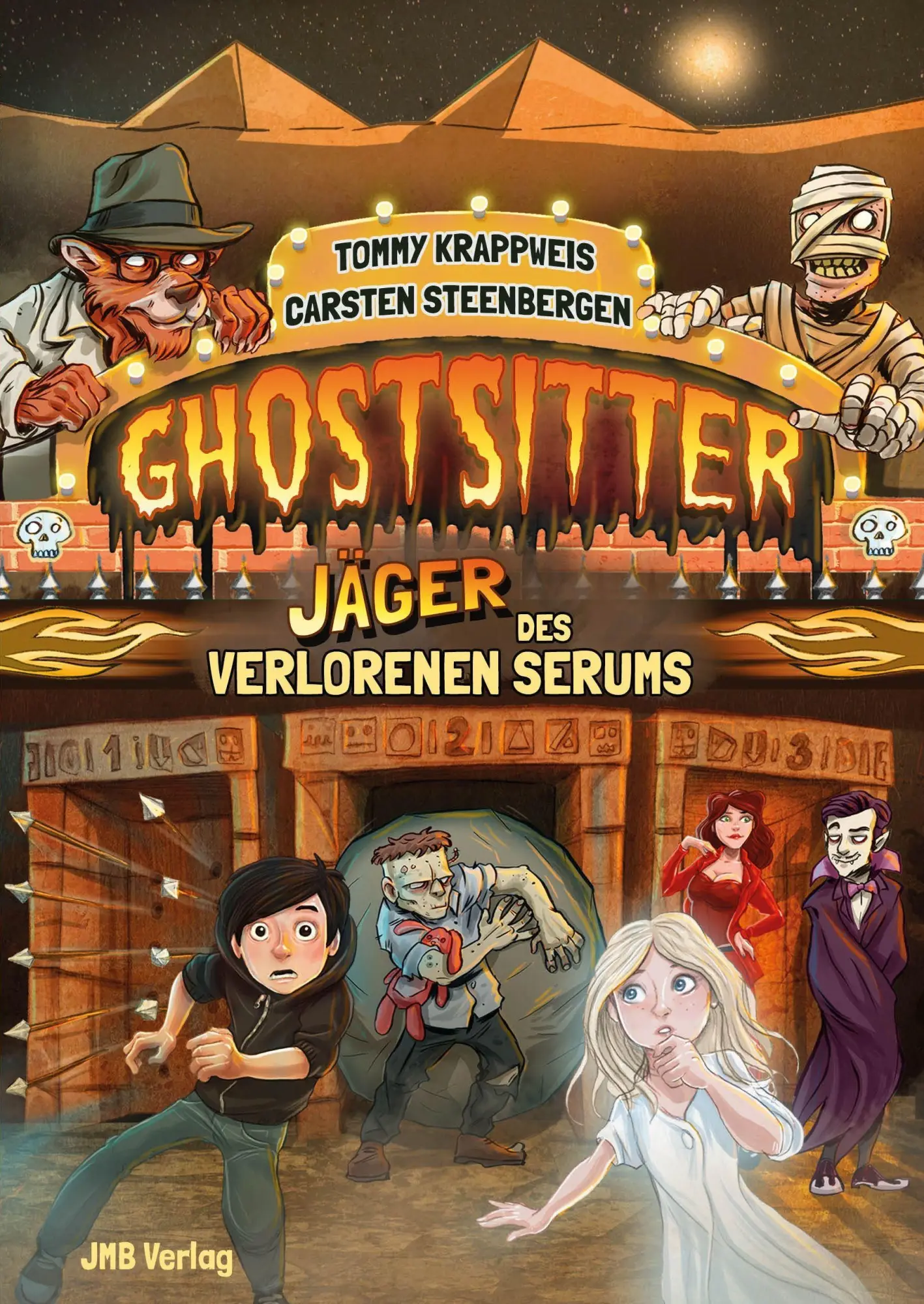 Cover: 9783959454063 | Ghostsitter | Band 6: Jäger des verlorenen Serums | Krappweis (u. a.)