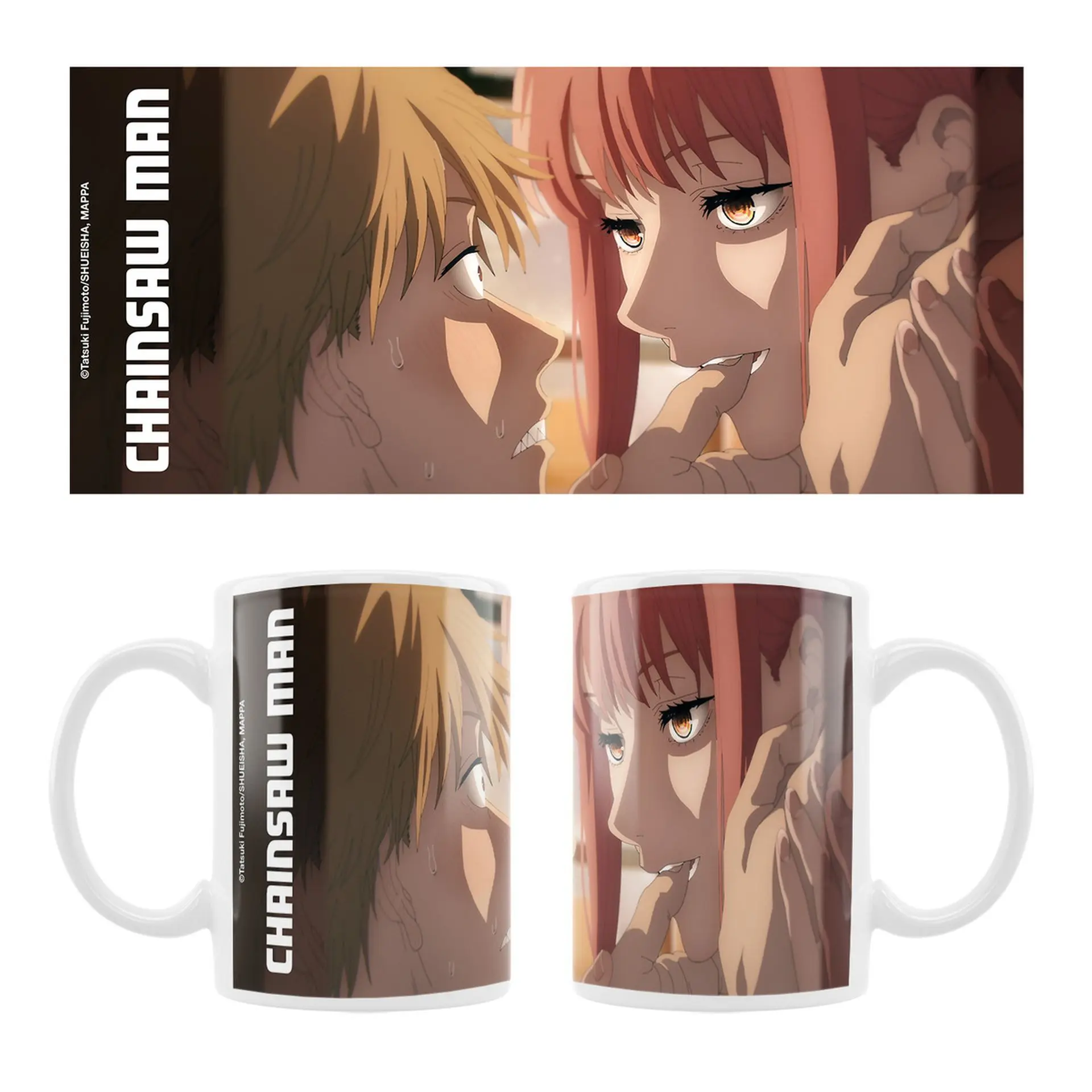 Cover: 7630017534163 | Tasse - Chainsaw Man - Denji &amp; Makima | 448/85149 | Crunchyroll