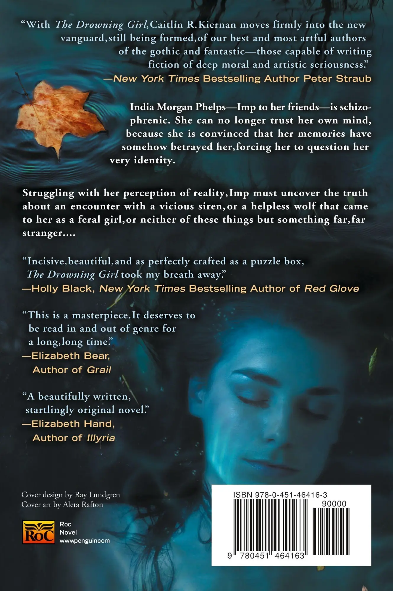 Rückseite: 9780451464163 | The Drowning Girl | Caitlin R. Kiernan | Taschenbuch | Englisch | 2012