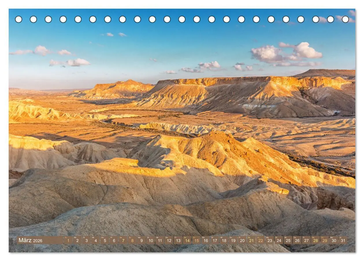 Bild: 9783457274163 | Auf Entdeckertour in Israel (Tischkalender 2026 DIN A5 quer),...