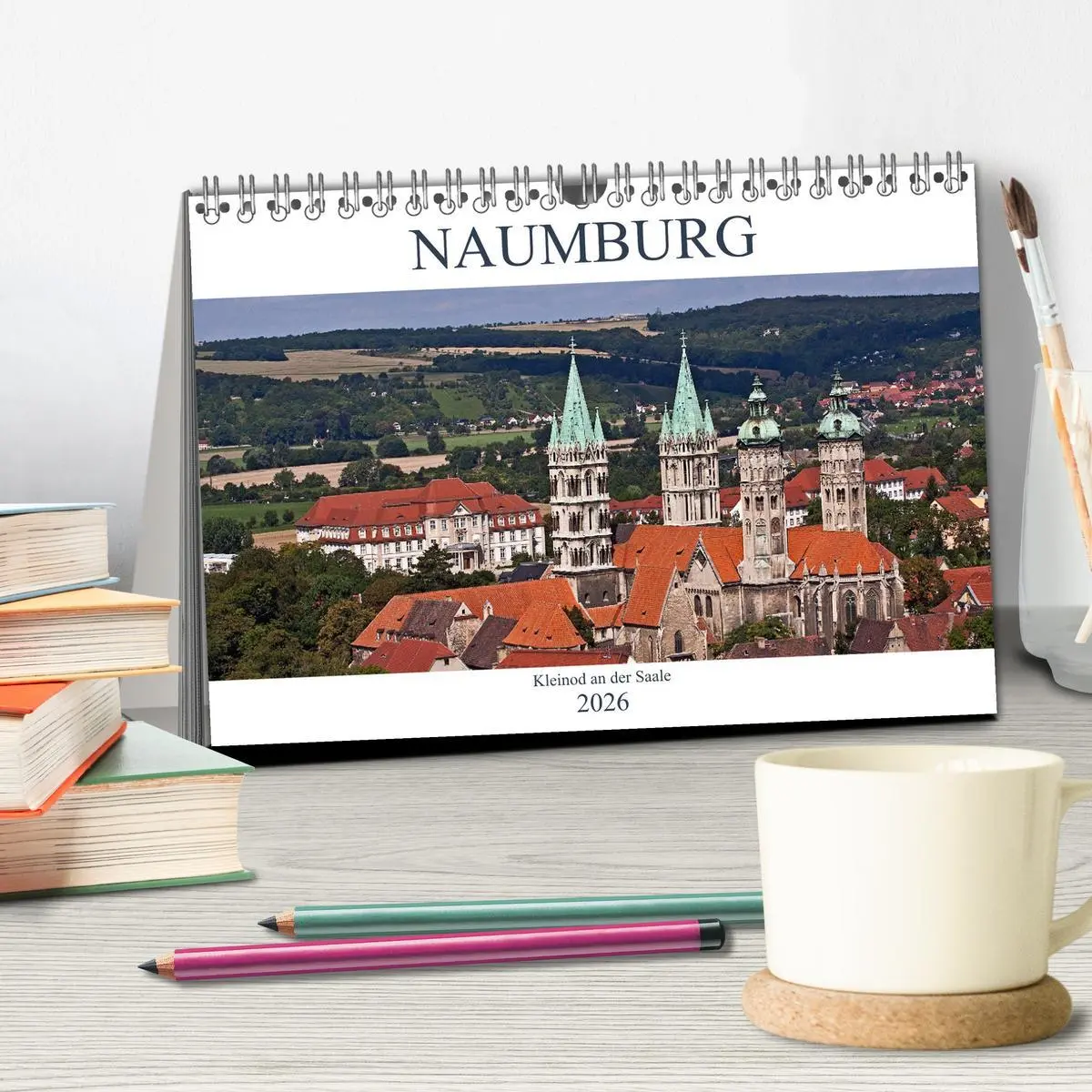 Bild: 9783457894163 | Naumburg - Kleinod an der Saale (Tischkalender 2026 DIN A5 quer),...