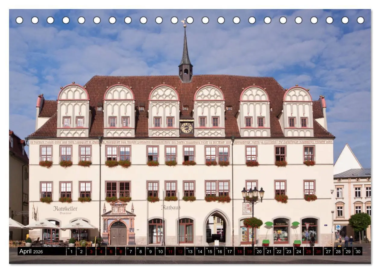 Bild: 9783457894163 | Naumburg - Kleinod an der Saale (Tischkalender 2026 DIN A5 quer),...