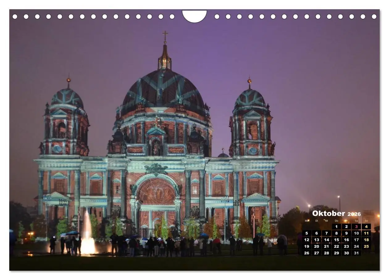 Bild: 9783516124163 | Berlin im Lichterglanz 2026 (Wandkalender 2026 DIN A4 quer),...