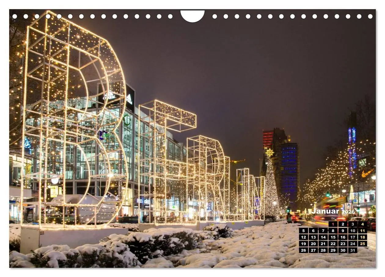 Bild: 9783516124163 | Berlin im Lichterglanz 2026 (Wandkalender 2026 DIN A4 quer),...