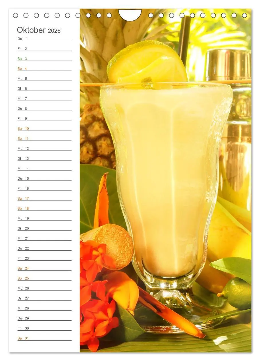 Bild: 9783516364163 | Tropical Cocktails - Erfrischend und fruchtig (Wandkalender 2026...