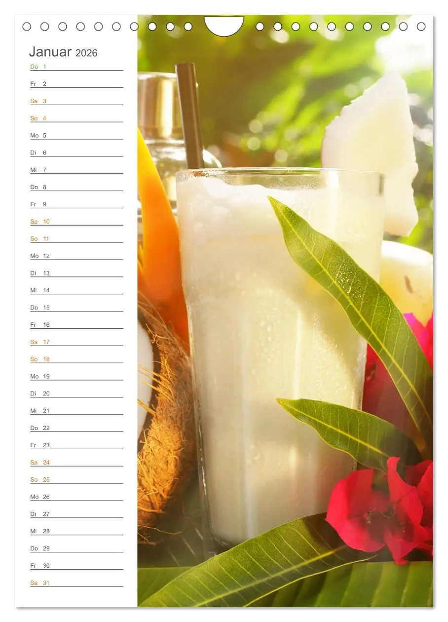 Bild: 9783516364163 | Tropical Cocktails - Erfrischend und fruchtig (Wandkalender 2026...