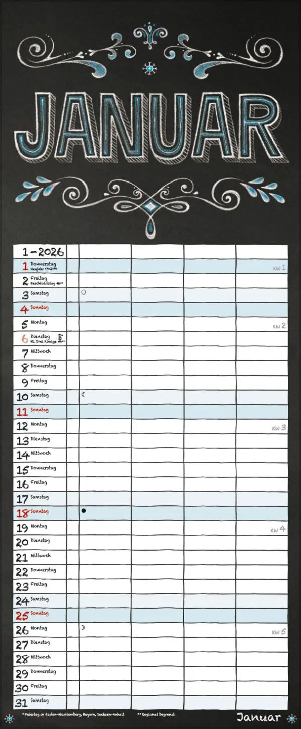 Bild: 9783731884163 | Tafel Timer 2026 | Verlag Korsch | Kalender | 14 S. | Deutsch | 2027