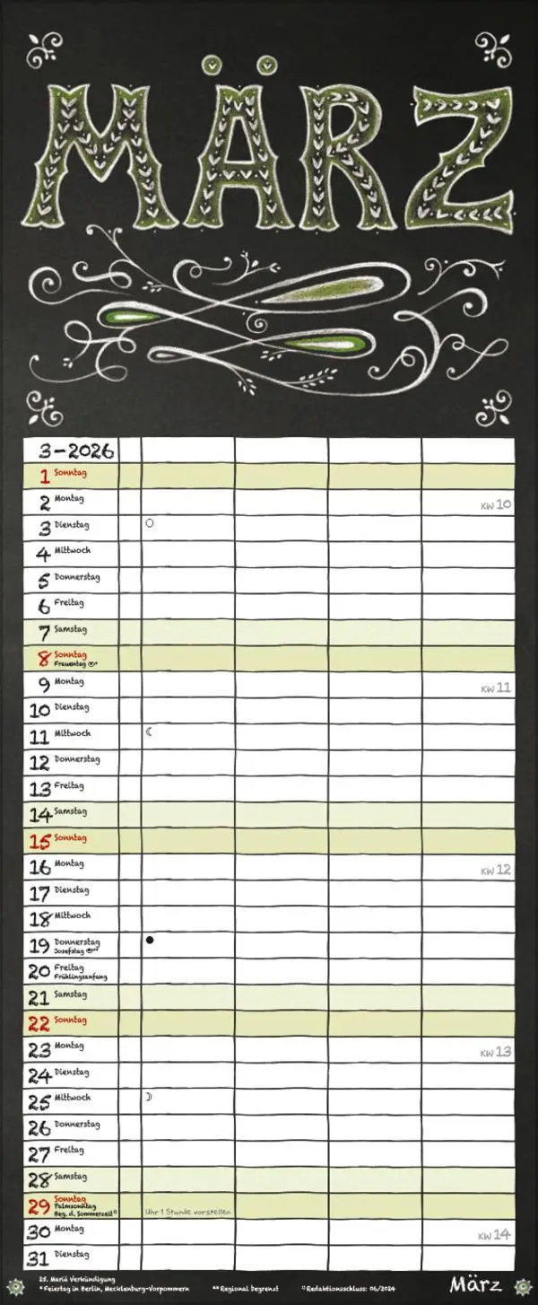 Bild: 9783731884163 | Tafel Timer 2026 | Verlag Korsch | Kalender | 14 S. | Deutsch | 2027